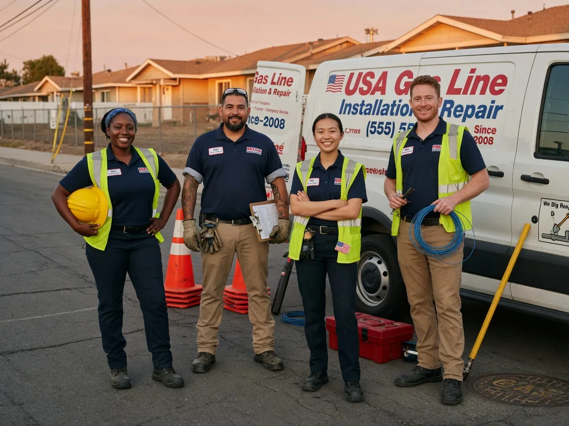 Gas Line Installation company in Rozel, KS